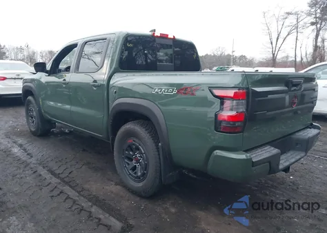 2025 Nissan Frontier Pro-4X 4X4 z USA, uszkodzony, nr VIN 1N6ED1EK0SN660066